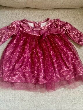chick pea Berry Tulle Dress✨